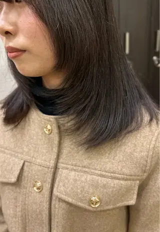 ミディアム 🔵Ash日暮里店 藤藪孝太🔵のヘアスタイル