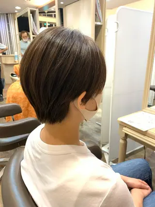 ショート 福原遼華/小顔ショー ト/髪質改善のヘアスタイル