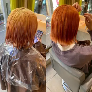 カラー 谷川 あかりのヘアスタイル