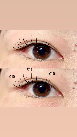 マツエク・マツパ ＋tico _ayanaのマツエク・マツパデザイン