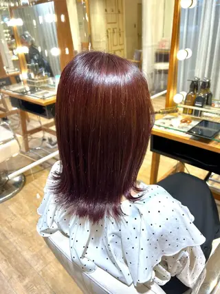 ミディアム 🍒 Rino 🍒 カットモデル募集中のヘアスタイル
