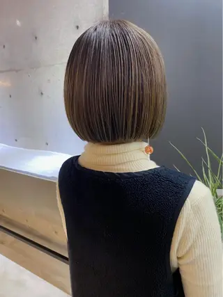 ショート カラー ヘアアレンジ son hair HIROEのヘアスタイル