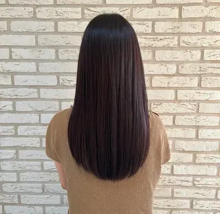 ロング 切りっぱなしボブ 👩🏼ミニボブのヘアスタイル