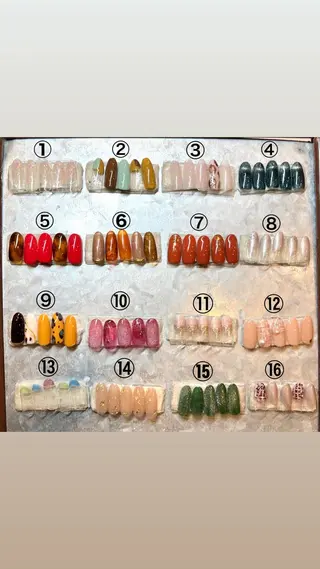 ネイル 🩷ྀི暖色カラー 🫧ྀིススマゴチヨのヘアスタイル