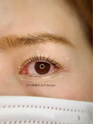 マツエク・マツパ kaori eyelashのマツエク・マツパデザイン