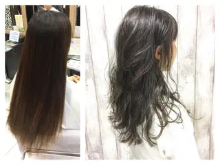 ロング カラー boutique misakiのヘアスタイル