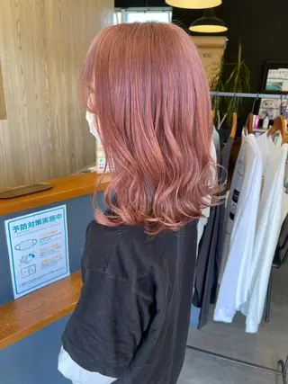 ミディアム カラー ～lynn～Moana by HEADLIGHT 武蔵小杉２号店【リン モアナ バイ ヘッドライト】所属・Tomoya 次世代ブリーチ🕊のヘアスタイル
