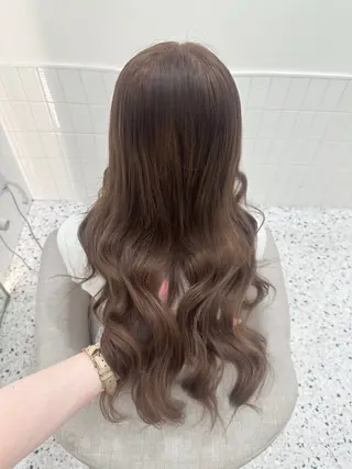 ロング カラー 🎀ちゃん りお🎀のヘアスタイル
