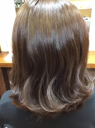 ミディアム ヘアープランニングゼロ所属・スギモト ヤスゾウのヘアスタイル