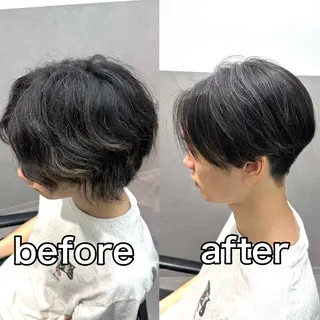 パーマ メンズ 🌈【曲がる縮毛矯正 】🌈益子卓馬のヘアスタイル