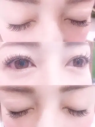 マツエク・マツパ 保子 祐里香のヘアスタイル