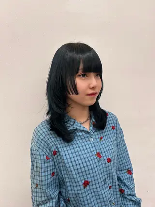 ロング カラー パーマ ヘアアレンジ メンズ キッズ I'S所属・横浜美容室 RIKAのヘアスタイル