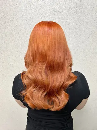 ロング 縮毛矯正 高橋佑のヘアスタイル
