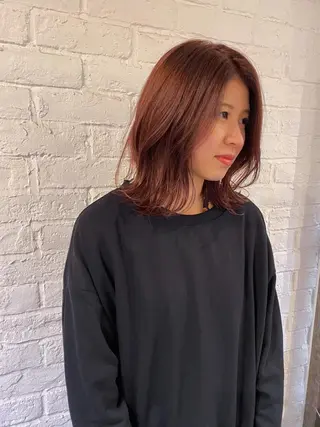 ミディアム カラー chobii表参道所属・吉田 光佑のヘアスタイル