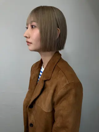 ショート カラー ボブ・レイヤー支持 No.1/Ryokiのヘアスタイル