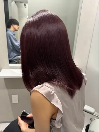 ミディアム Rita/髪質改善 /透明感カラーのヘアスタイル