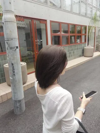 ミディアム カラー SHO 👻原宿 /艶カラーのヘアスタイル