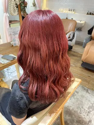 カラー 太田 海萌のヘアスタイル