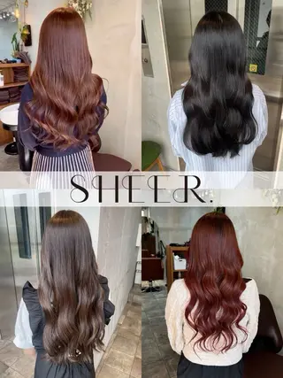 ミディアム カラー 髪質改善 SHEER. 大阪梅田【シアー】所属・村上｜髪質改善 プロデュースのヘアスタイル