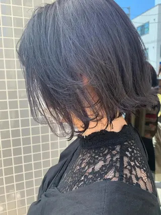 ミディアム カラー DiMPlE  ディンプル所属・🌸スタイリスト 山浦美恵のヘアスタイル