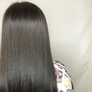 ロング 韓国風レイヤーカット 松葉翔のヘアスタイル