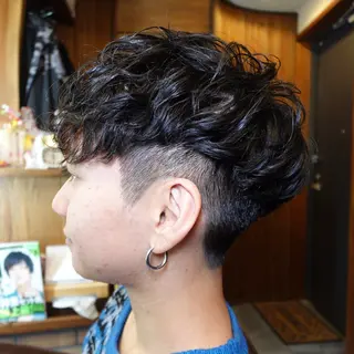 パーマ メンズ Richromatic所属・M Jのヘアスタイル