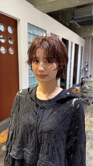 ショート カラー Vibe所属・池田 早希のヘアスタイル