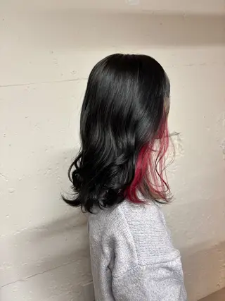 ミディアム カラー 🩵似合わせカット SEIRA🩵のヘアスタイル