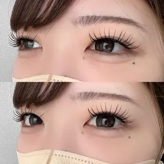 マツエク・マツパ MeRia MOMO🍑のマツエク・マツパデザイン