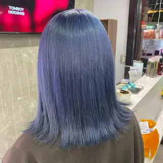 カラー Seleneコウキ ブリーチ/ハイトーンのヘアスタイル