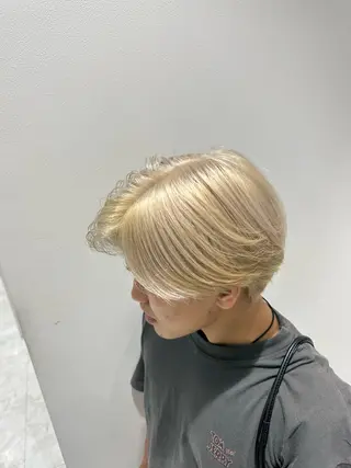 カラー メンズ 🐺メンズパーマ マッシュ　あさひ🐺のヘアスタイル