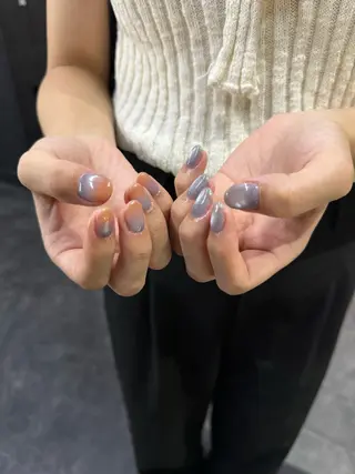 ネイル GRANDE大須 Cecil💜のネイルデザイン