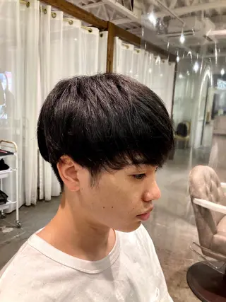 メンズ mihoko/ ニュアンスパーマのヘアスタイル