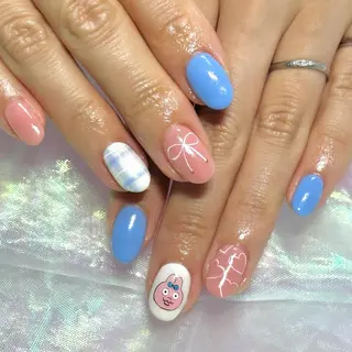 ネイル OKIKA所属・【OKIKA】 らん🦖🌈🧡のマツエク・マツパデザイン