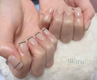ネイル まるみ ♡のネイルデザイン