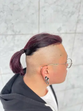 ミディアム カラー メンズ 小泉 宗太のヘアスタイル