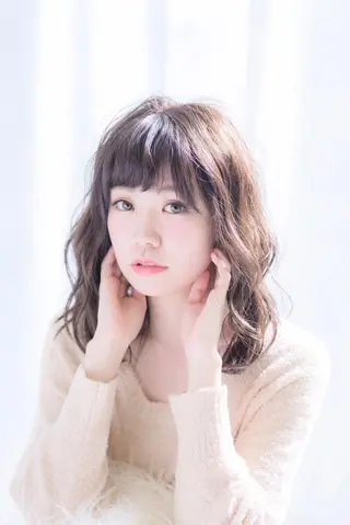 ミディアム カラー パーマ 山下 直人のヘアスタイル