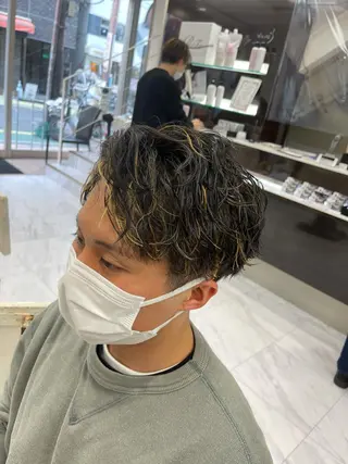 ショート カラー ✨メンズ支持率no1 野上✨のヘアスタイル