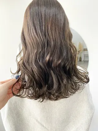 セミロング カラー ヘアアレンジ ume所属・ひなの .のその他イメージ
