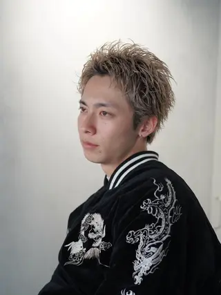ショート カラー メンズ fifth リュウセイのヘアスタイル