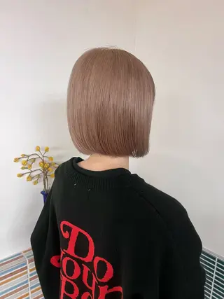 ショート カラー ヘアアレンジ パーマ mamiのヘアスタイル