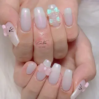 ネイル 波 なみのネイルデザイン