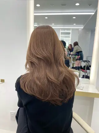 ロング カラー 三尾 拓優のヘアスタイル