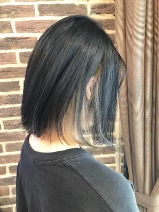 セミロング カラー 高橋 隆一のヘアスタイル