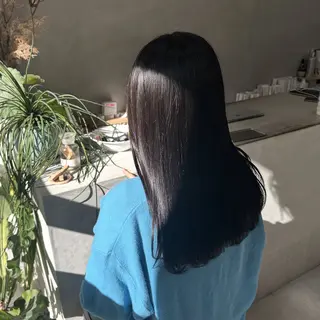 ロング カラー MUKU ひかるのヘアスタイル