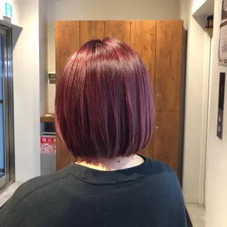 ショート カラー レイヤー,ボブ / 彩未のヘアスタイル