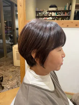 ショート 山口里莉 /パーマモデル募集のヘアスタイル