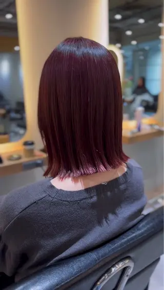 ミディアム カラー レイヤーカット/ ブリーチカラー/雅人のヘアスタイル