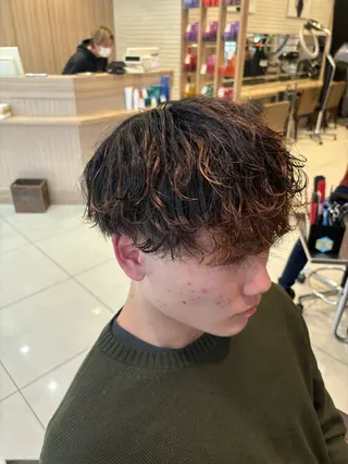 パーマ メンズ 波巻き･カルマ パーマ特化/aoiのヘアスタイル