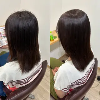 ミディアム 安成夏音 モデル募集中のヘアスタイル